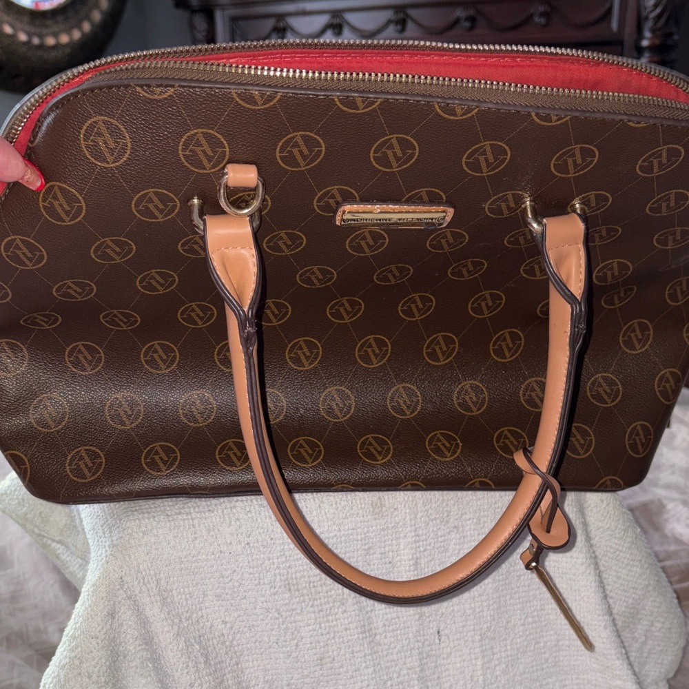 Adrienne Vittadini Brown  Designer Women's Bag